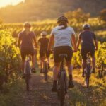 Itinerari cicloturistici per famiglie nei vigneti