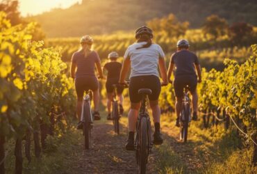 Itinerari cicloturistici per famiglie nei vigneti