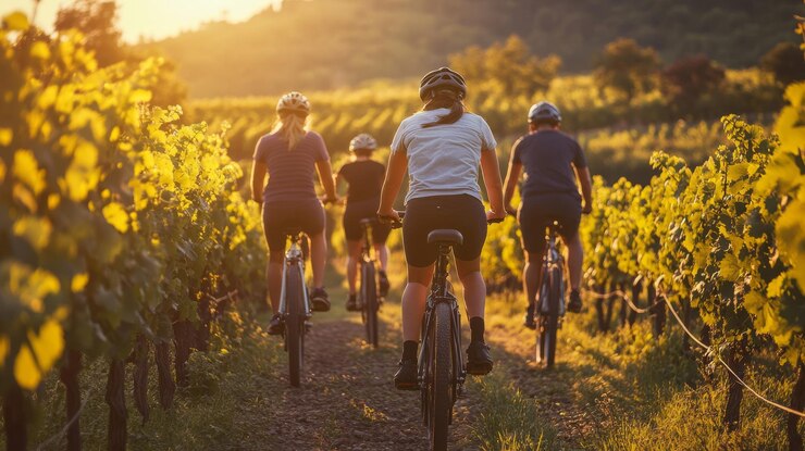 Itinerari cicloturistici per famiglie nei vigneti