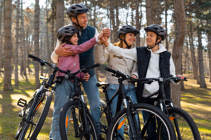 Itinerari gravel bike per famiglie nei parchi naturali