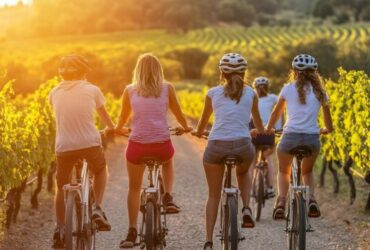 Percorsi cicloturistici per famiglie nei vigneti storici