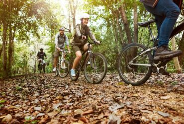 Tour in bici con guida nei parchi storici