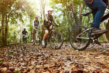 Tour in bici con guida nei parchi storici