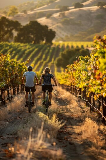 Tour cicloturistici con guida nei vigneti naturali